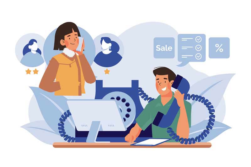 دانلود وکتور مفهومی پشتیبانی