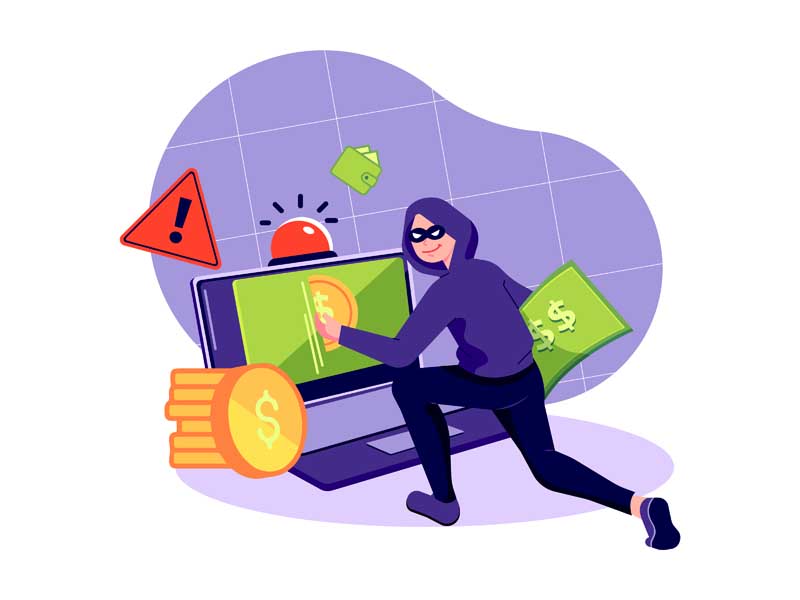 دانلود وکتور مفهومی خالی کردن حساب