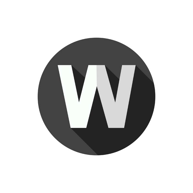 دانلود طرح آیکون حرف W