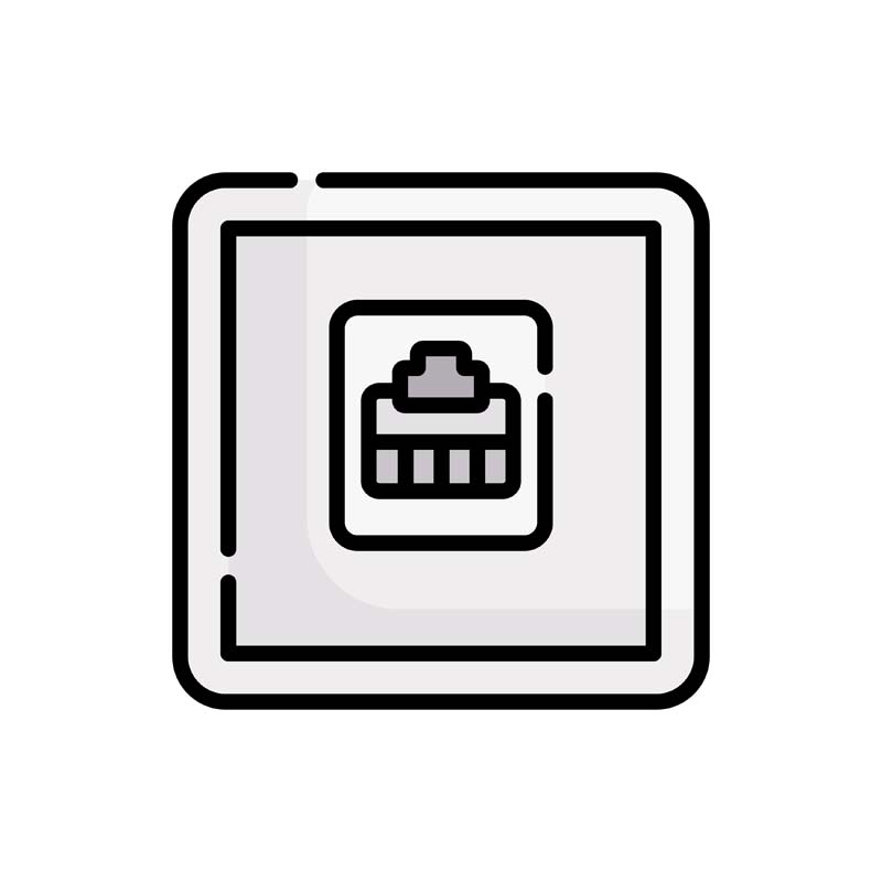 دانلود طرح آیکون سوکت تلفن