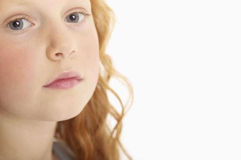 عکس لارج فرمت از دختربچه