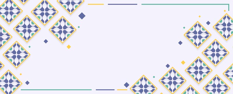 طرح لایه باز پس زمینه اسلیمی سفید و بنفش