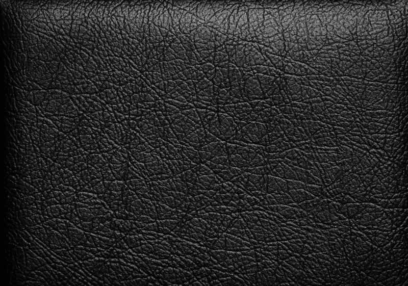 تصویر پس زمینه چرم سیاه رنگ