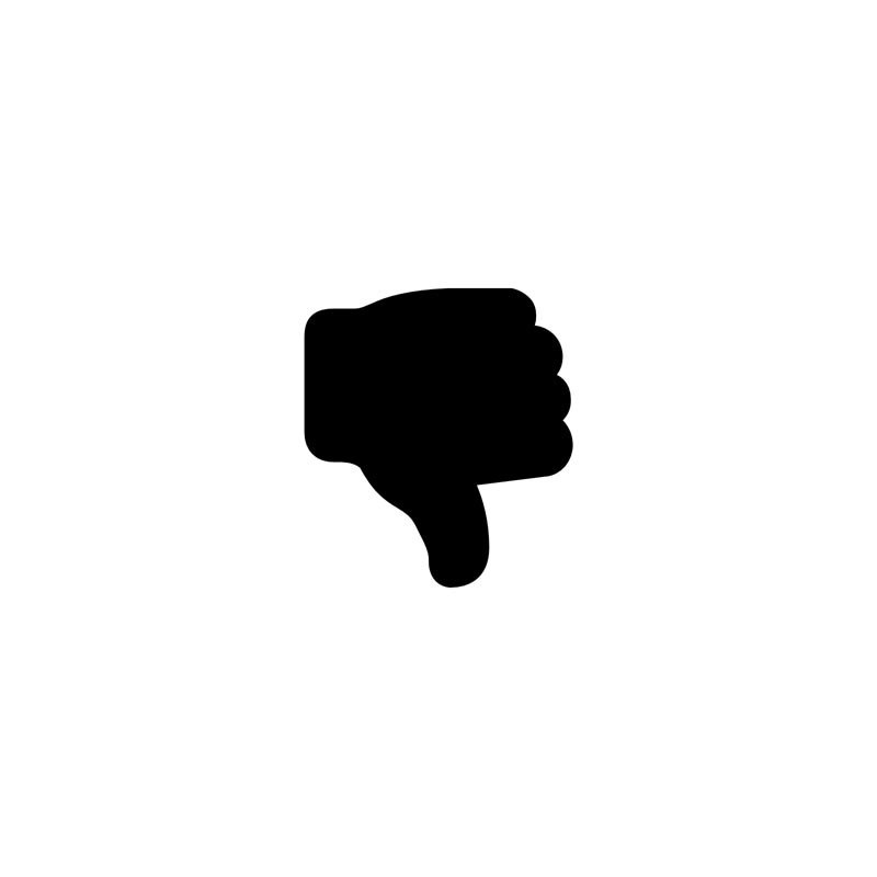 دانلود طرح آیکون نپسندیدن
