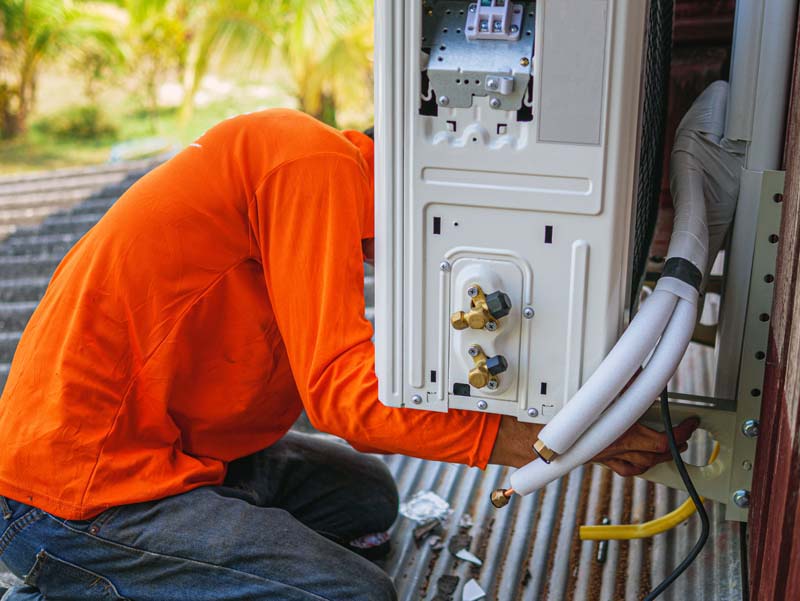 عکس با کیفیت سرویس کولر گازی