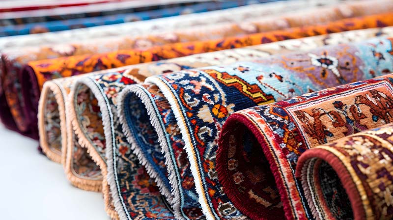 عکس با کیفیت فرش فروشی