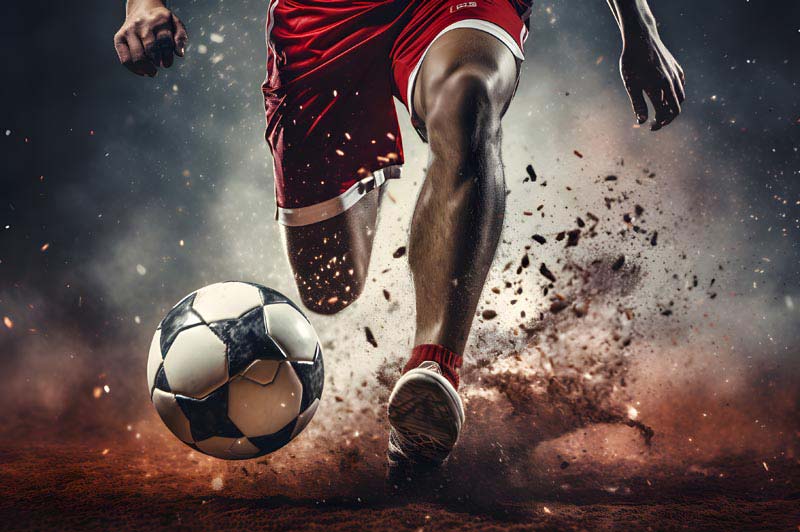 عکس لارج فرمت از فوتبال