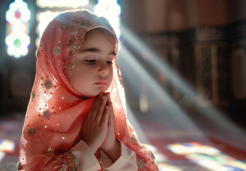 دانلود تصویر دخترک محجبه
